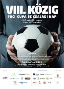A VIII. KÖZIG Foci Kupa és Családi Nap logója