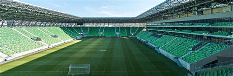 Az FTC stadionja, a Groupama Aréna