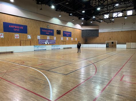 Tungsram SC sportcsarnok futsal edzés közben