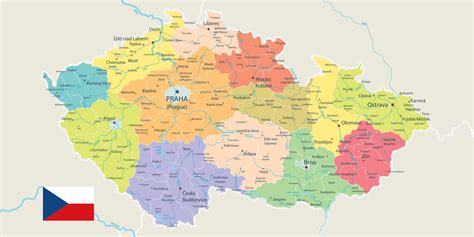 Csehország labdarúgó térképe