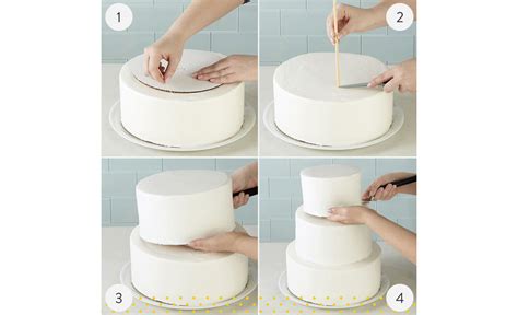 Félgömb torta összeállítása rétegekkel