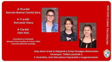 Diákok matematika versenyen