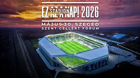 Szegedi stadion bejárata és jegypénztárak