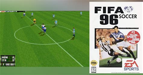 Képernyőfelvétel a FIFA 96 játékból