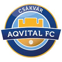 Aqvital FC Csákvár logója és a klub alapításának éve
