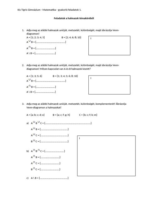 Matematikai történetmesélés és csoportosítás