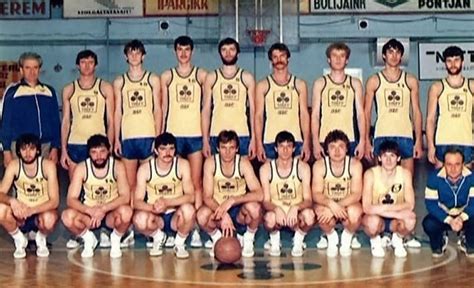 A Bajai SK csapata az 1986/87-es szezonban