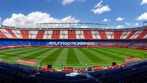 A Vicente Calderón Stadion külső képe