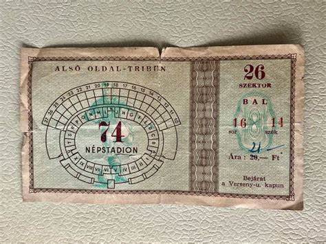 A Népstadion látképe az 1960-as években