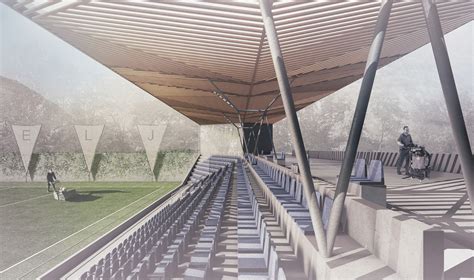 futball stadion látképe