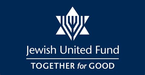 A Jewish United Fund logója és támogatóinak összefogása