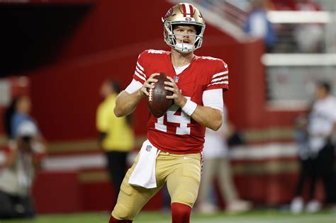 Sam Darnold a San Francisco 49ers edzésén