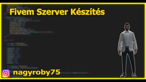 GTA RP szerver kezelőfelület és menürendszer