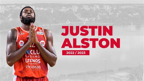 Justin Alston mezszáma és profilképe