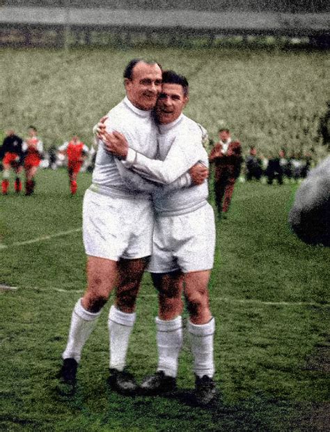Puskás Ferenc és Di Stéfano a Real Madrid mezében
