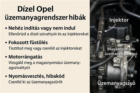Dízel üzemanyagrendszer javítása