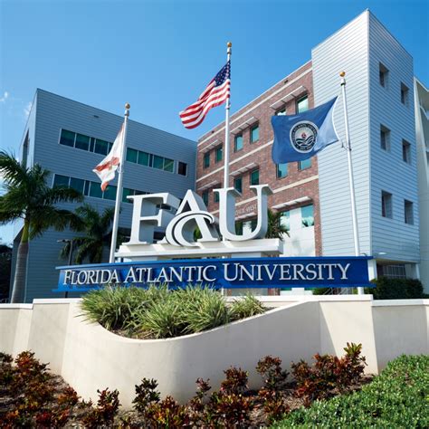 A Florida Atlantic University kampuszának térképe