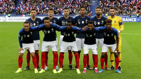 A francia válogatott legendái az idővonalon