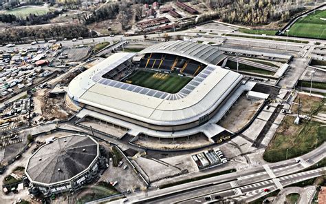 A Stadio Friuli stadion látképe