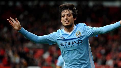 David Silva, a Manchester City középpályása