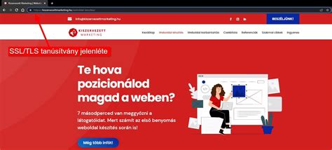 Weboldal biztonsági tanúsítvány ikonja és URL sáv, HTTPS