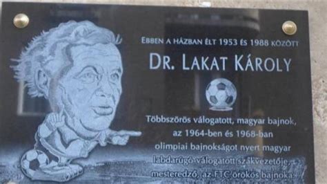 Dr. Lakat Károly, a DMVSC egykori edzője