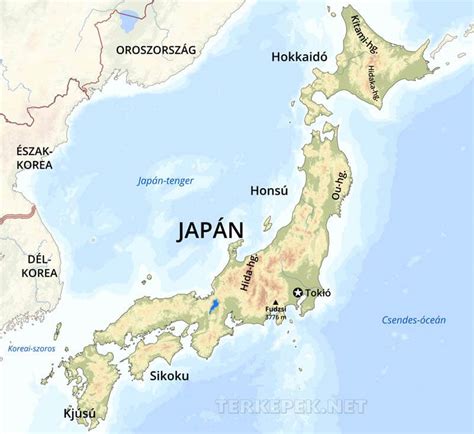 Térkép Japánról és Norvégiáról