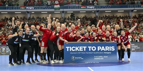 A magyar és a francia női kézilabda-válogatottak összecsapása az olimpián