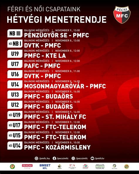 PMFC utánpótlás csapatok edzés közben