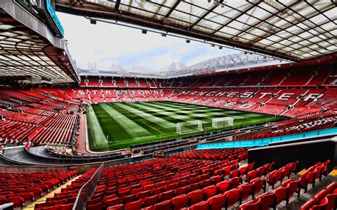 Old Trafford stadion látképe
