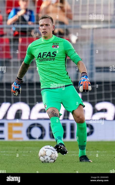 Marco Bizot kapus az AZ Alkmaar mezében