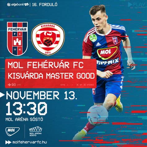 MOL Fehérvár FC - Kisvárda Master Good mérkőzés összefoglalója