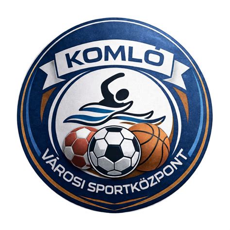 Komló városkép a sportlétesítményekkel