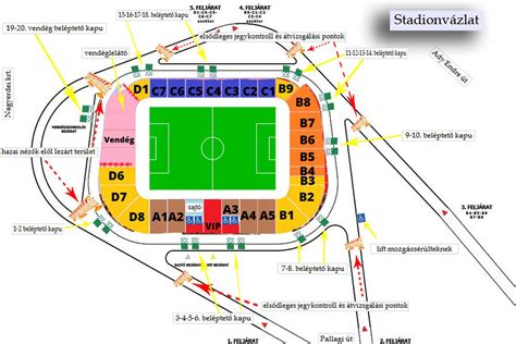 Térkép Debrecen és a Nagyerdei Stadion elhelyezkedéséről