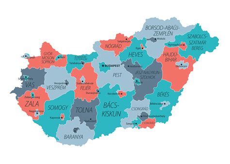 Vidéki Magyarország térkép