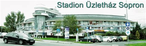 Stadion üzletház Sopron
