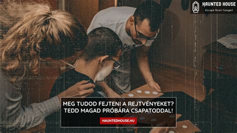 Szegedi szabadulószoba kihívás