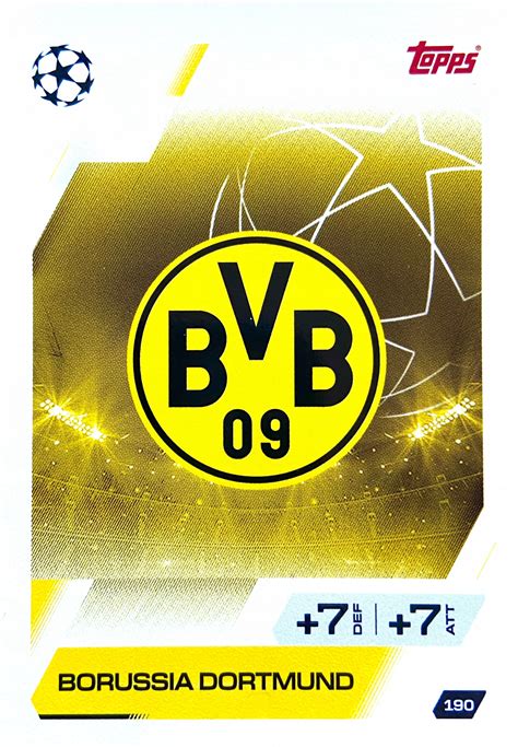 Borussia Dortmund logó és hivatalos termék címke
