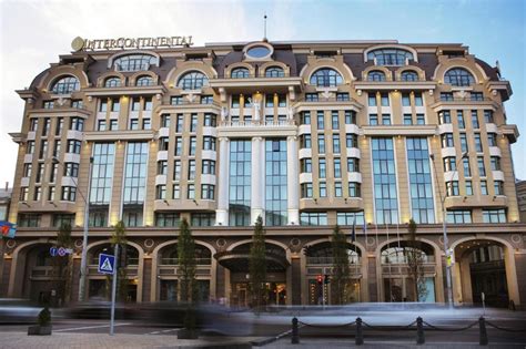 Az InterContinental Kyiv Hotel épülete
