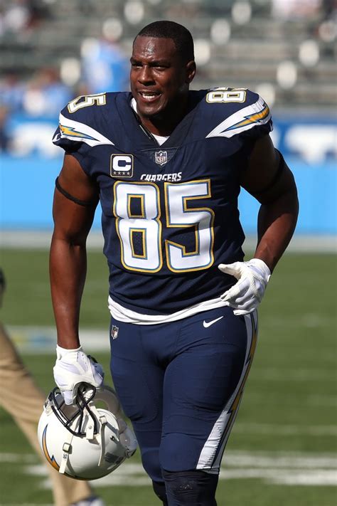 Antonio Gates akcióban, Chargers mezben