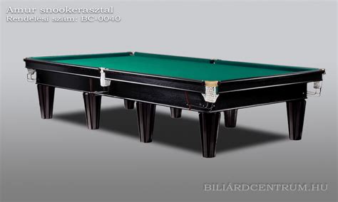 Játékvezető és snooker asztal
