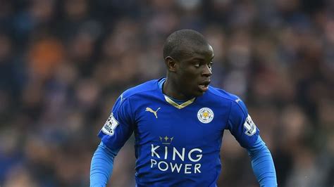 N'Golo Kanté a Leicester City mezében
