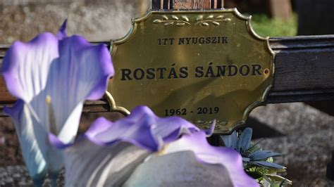 Rostás Sándor sírja a jászjákóhalmi temetőben