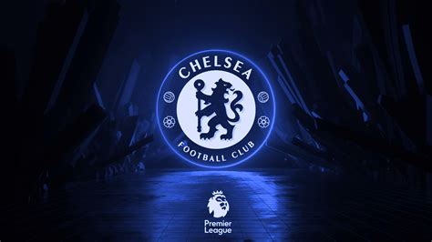 A Chelsea FC logója és a Premier League emblémája