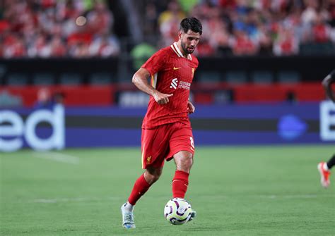 Szoboszlai Dominik a Liverpool edzésén