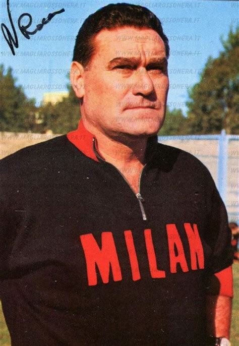 Nereo Rocco, az AC Milan legendás edzője