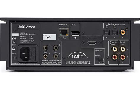 Naim Uniti Atom készülék elölről