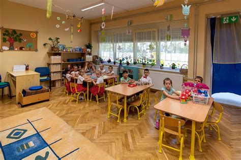 A felújított óvoda külső és belső terei