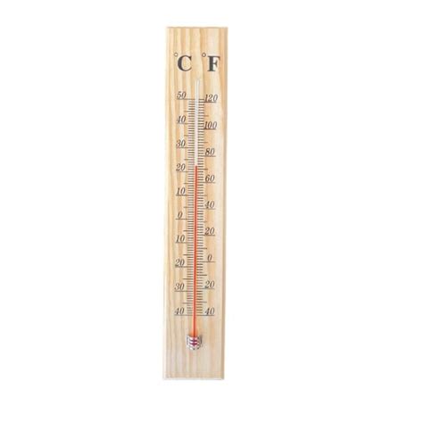 Hőmérő egy szaunában 110 Celsius fokot mutatva