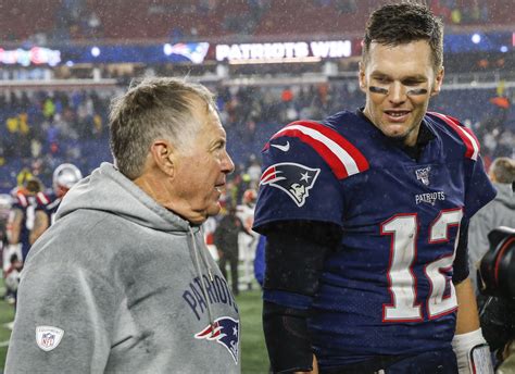 Tom Brady és Bill Belichick az 51. Super Bowl győzelme után